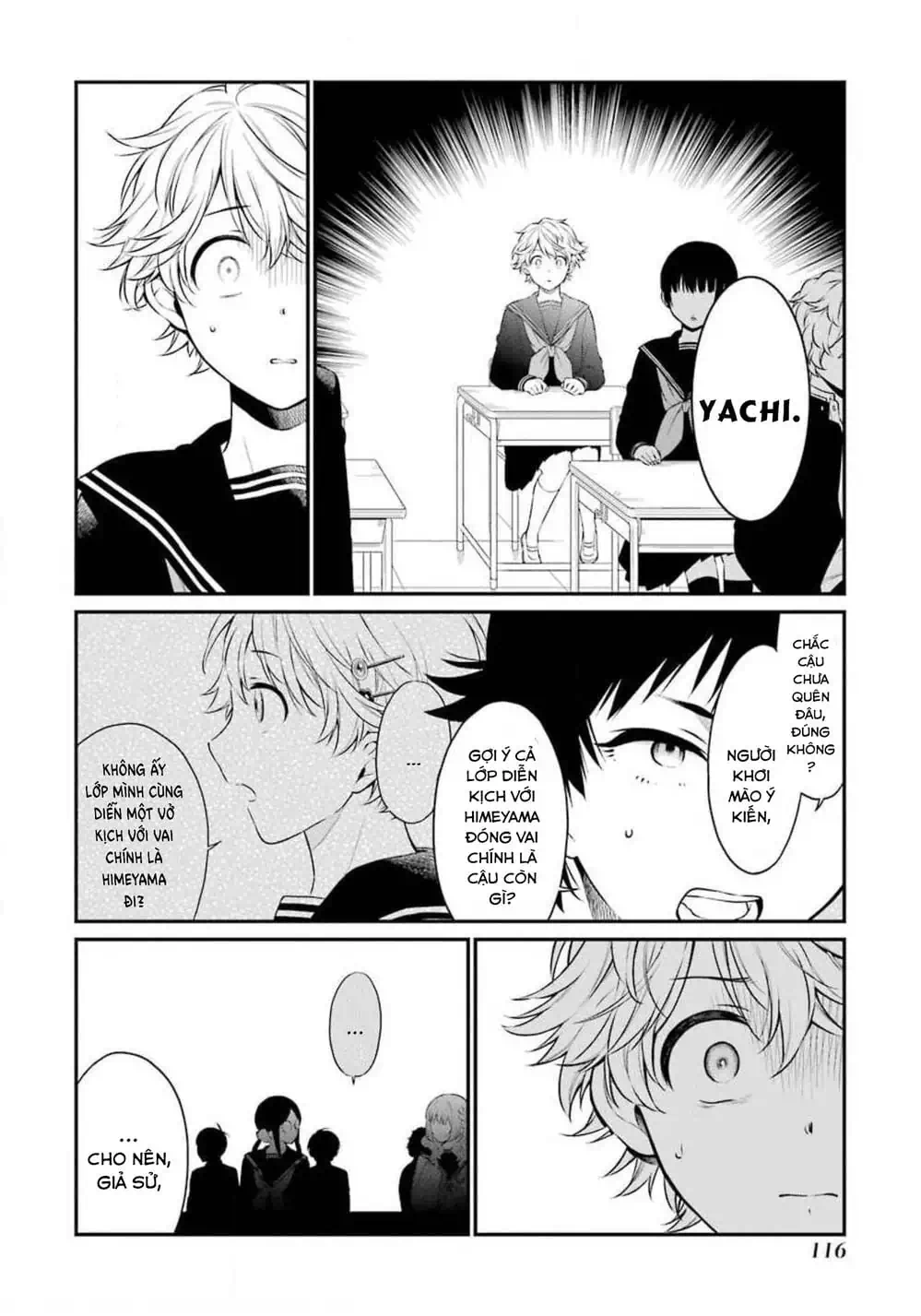 Truyện Tranh Di Thư Trên Bàn - A Message To The Desk trang 6