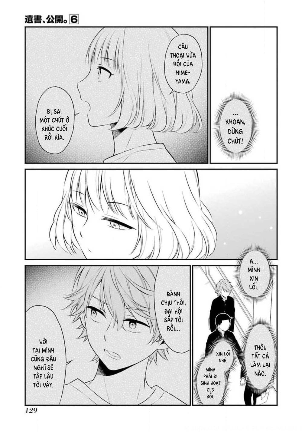 Truyện Tranh Di Thư Trên Bàn - A Message To The Desk trang 6