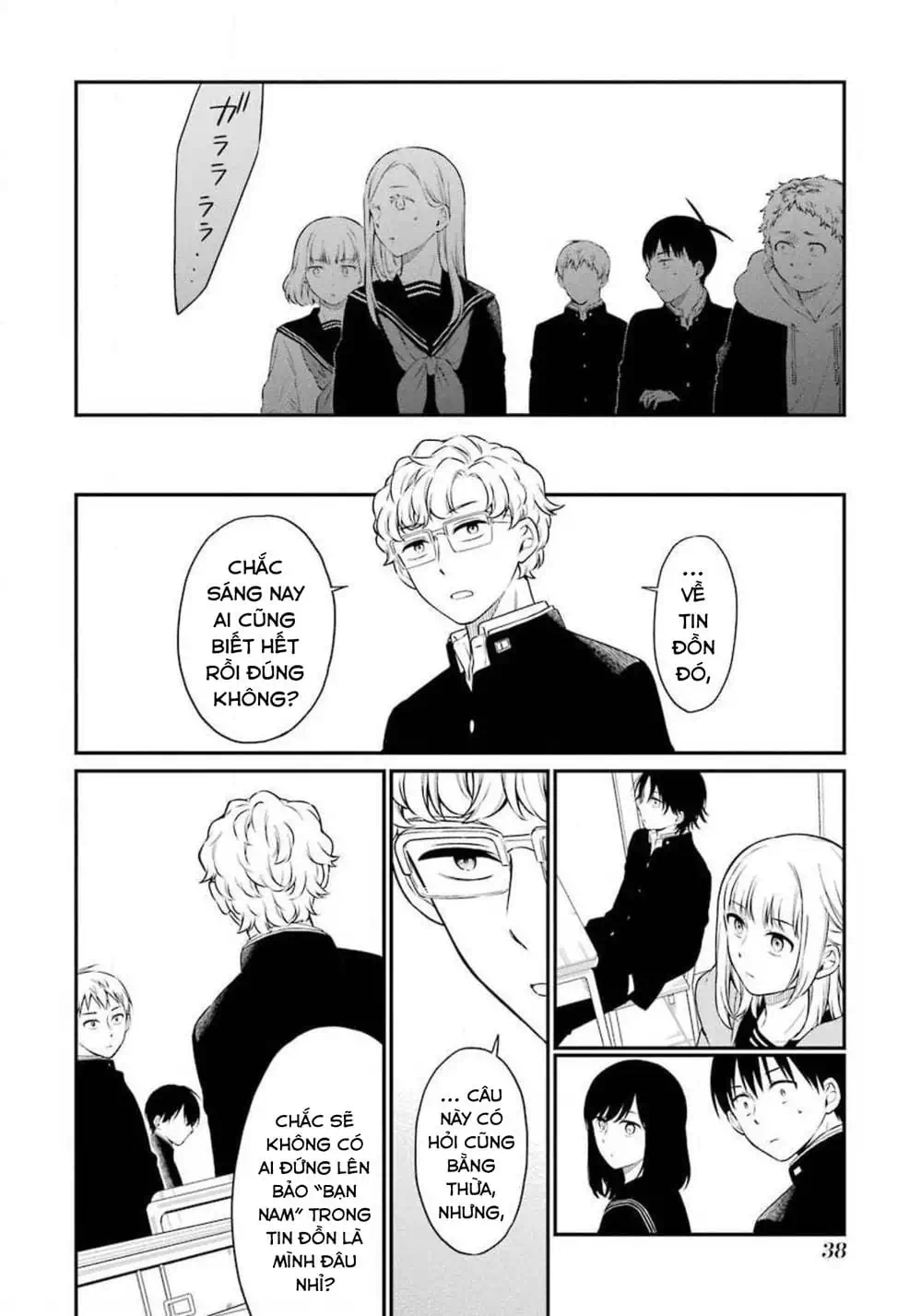 Truyện Tranh Di Thư Trên Bàn - A Message To The Desk trang 6