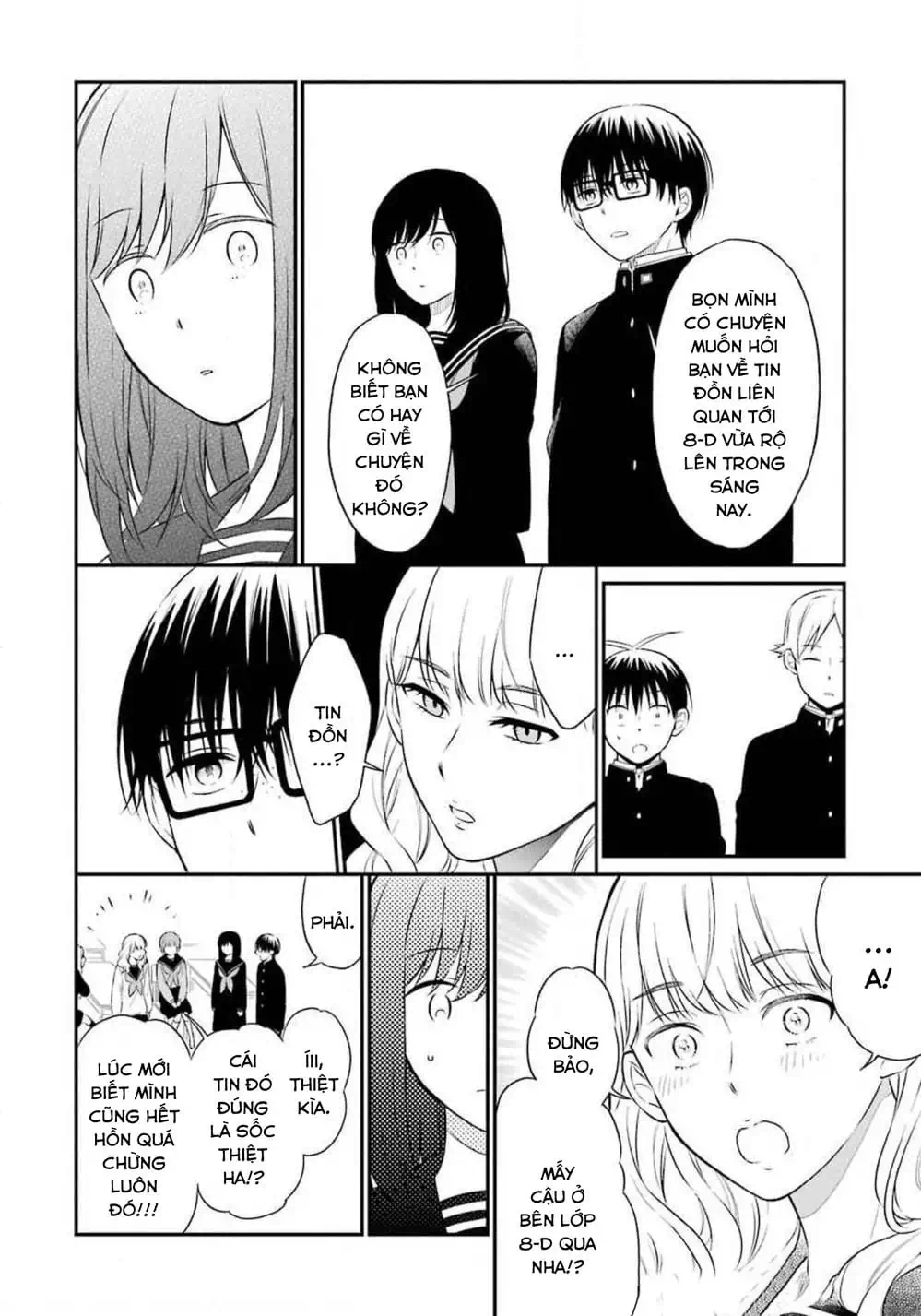 Truyện Tranh Di Thư Trên Bàn - A Message To The Desk trang 6