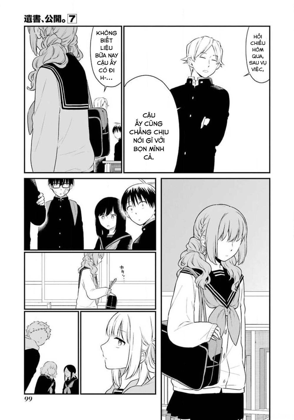 Truyện Tranh Di Thư Trên Bàn - A Message To The Desk trang 6