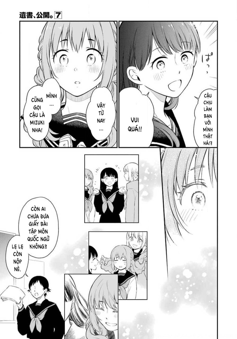 Truyện Tranh Di Thư Trên Bàn - A Message To The Desk trang 6