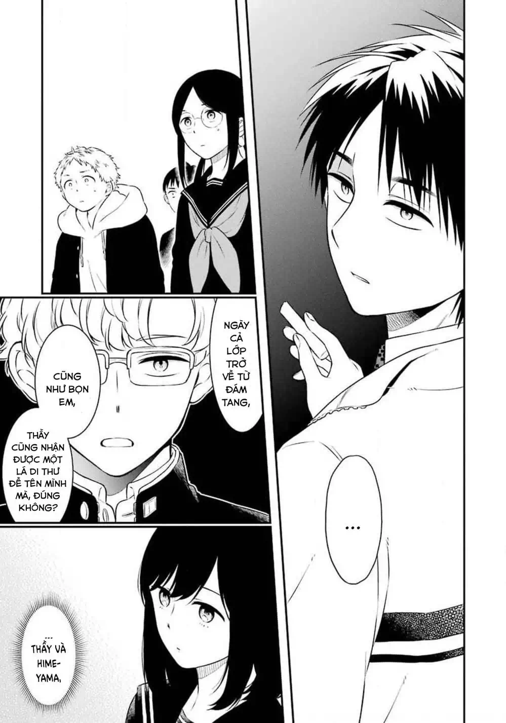 Truyện Tranh Di Thư Trên Bàn - A Message To The Desk trang 6