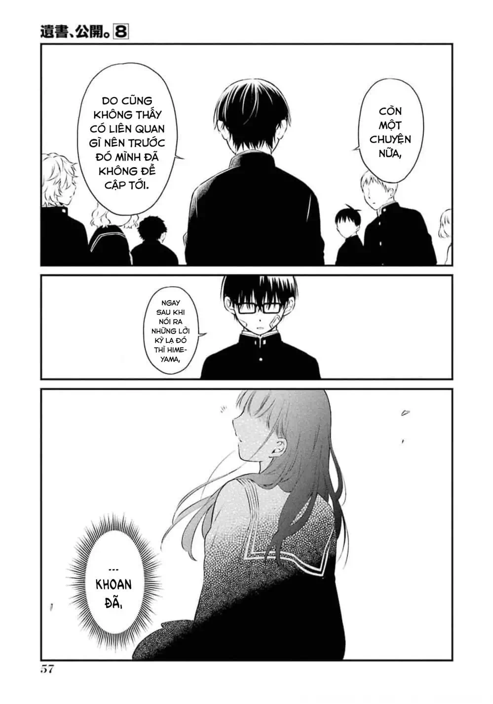 Truyện Tranh Di Thư Trên Bàn - A Message To The Desk trang 6
