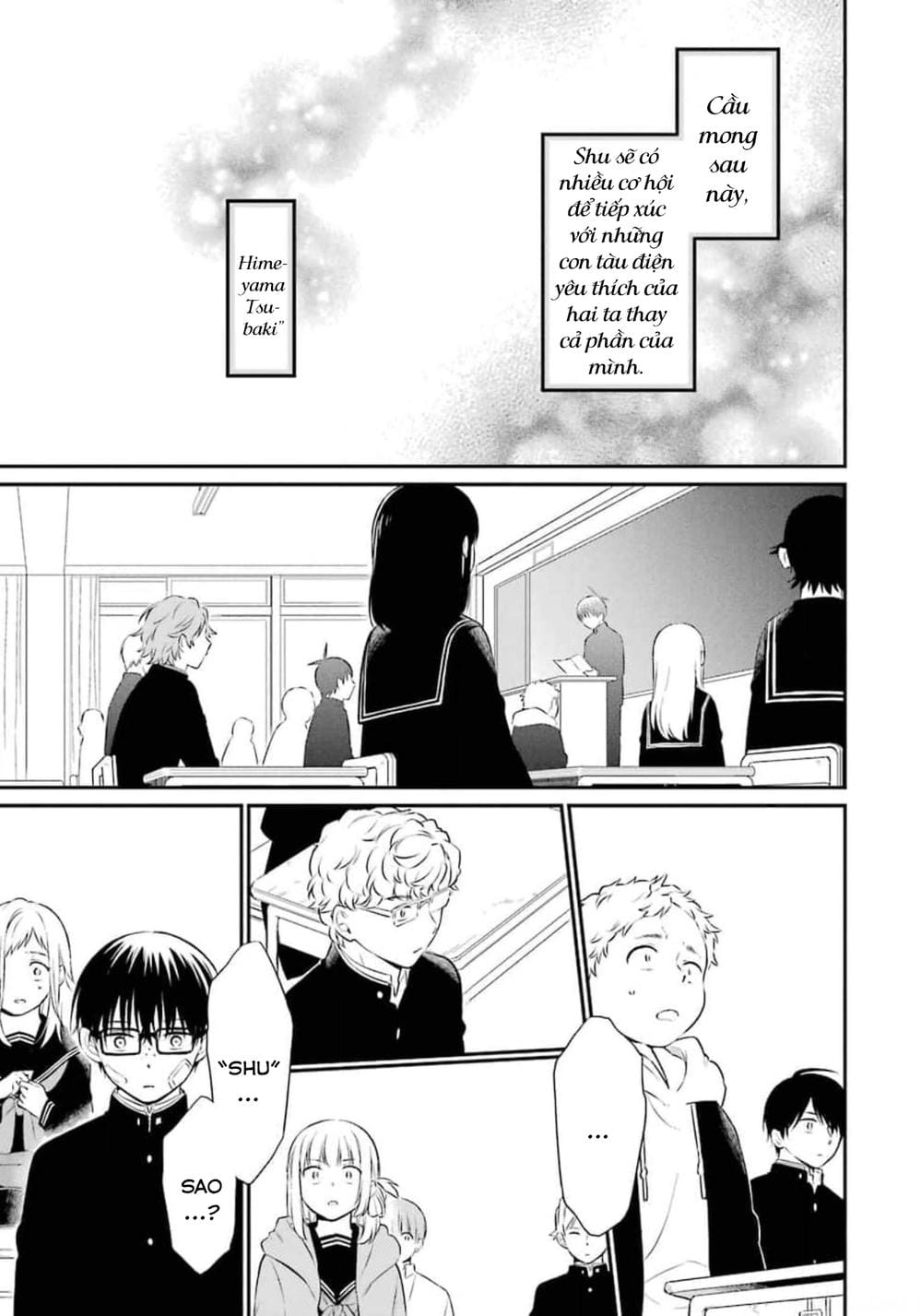 Truyện Tranh Di Thư Trên Bàn - A Message To The Desk trang 6