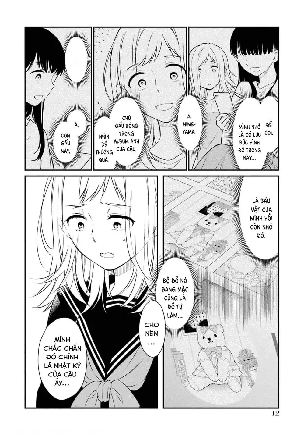 Truyện Tranh Di Thư Trên Bàn - A Message To The Desk trang 6