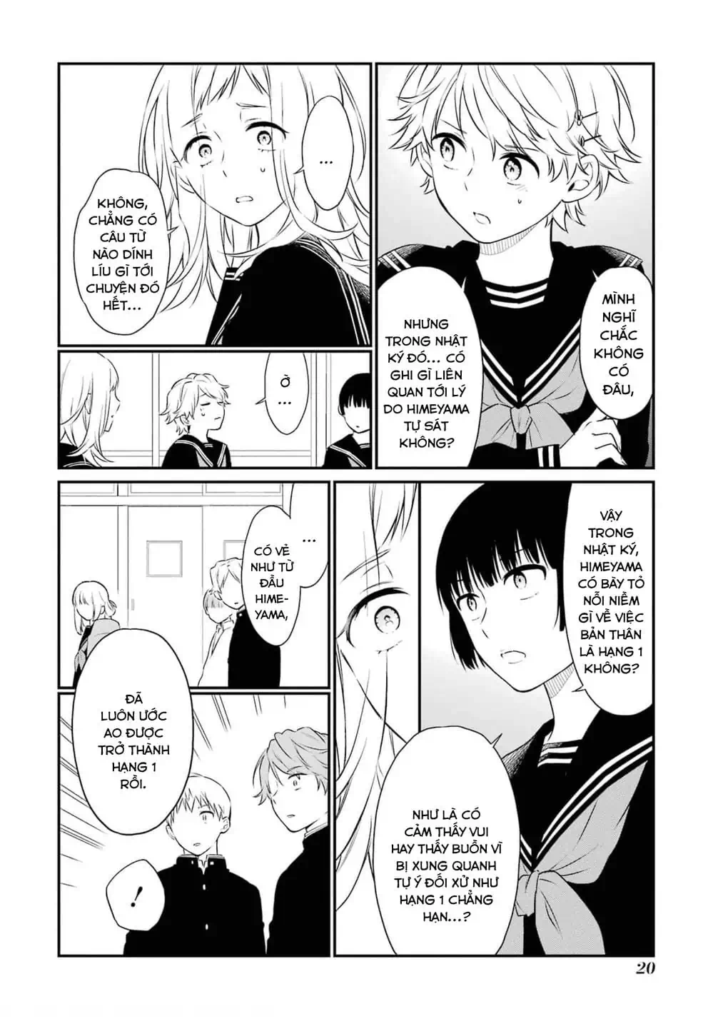 Truyện Tranh Di Thư Trên Bàn - A Message To The Desk trang 6