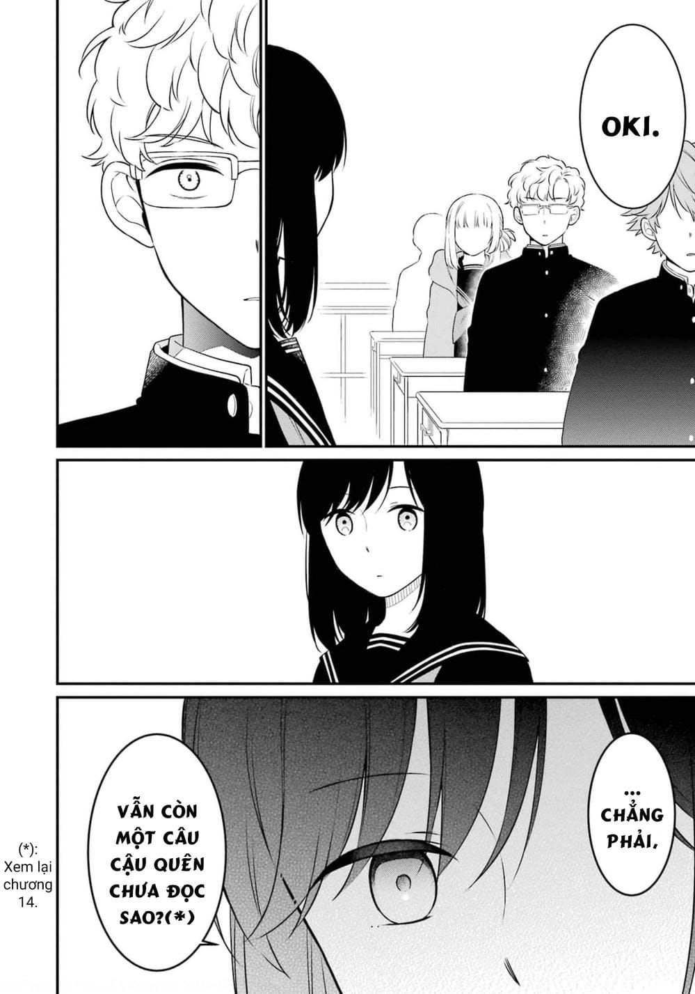 Truyện Tranh Di Thư Trên Bàn - A Message To The Desk trang 6