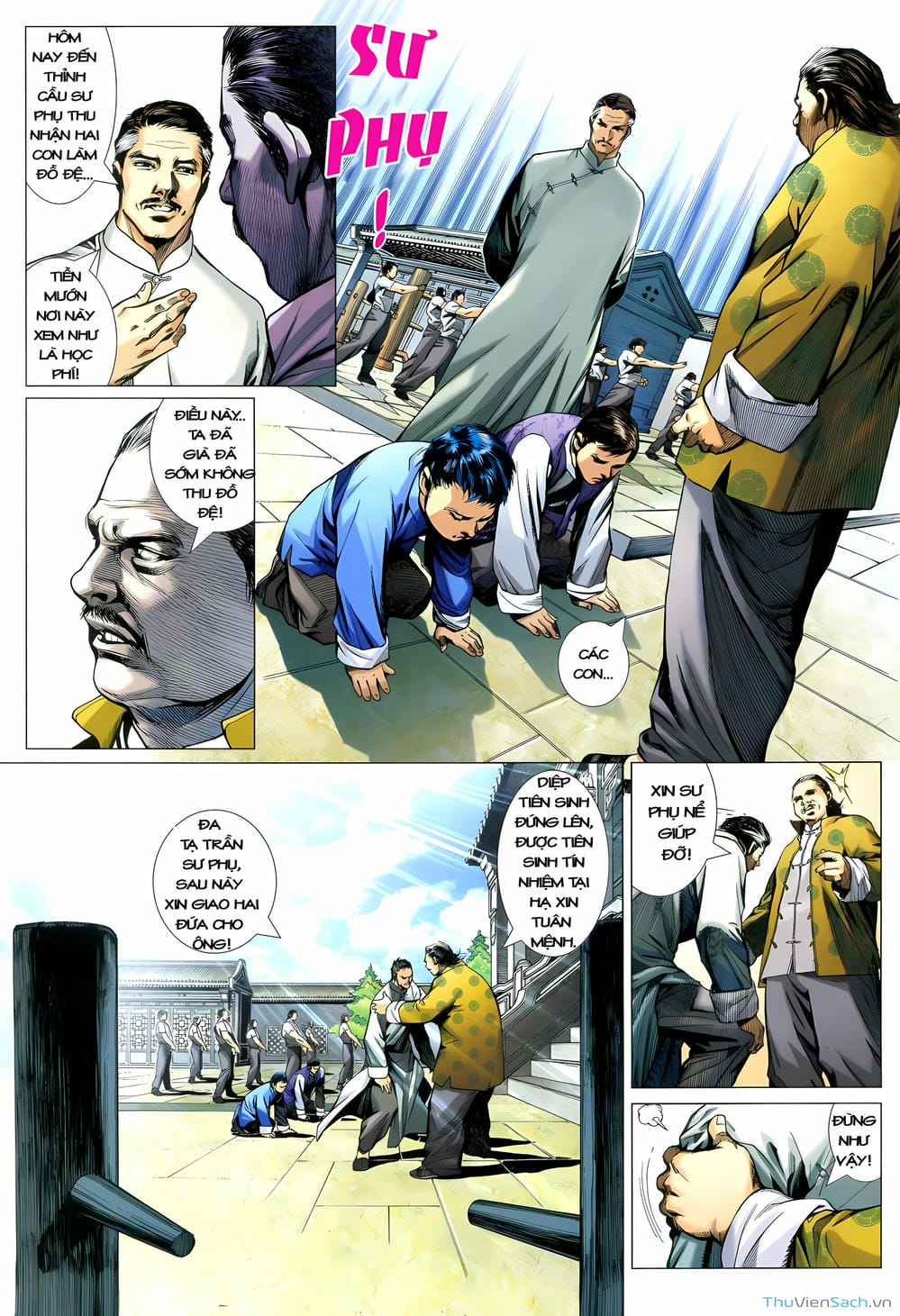 Truyện Tranh Diệp Vấn Tiền Truyện trang 5