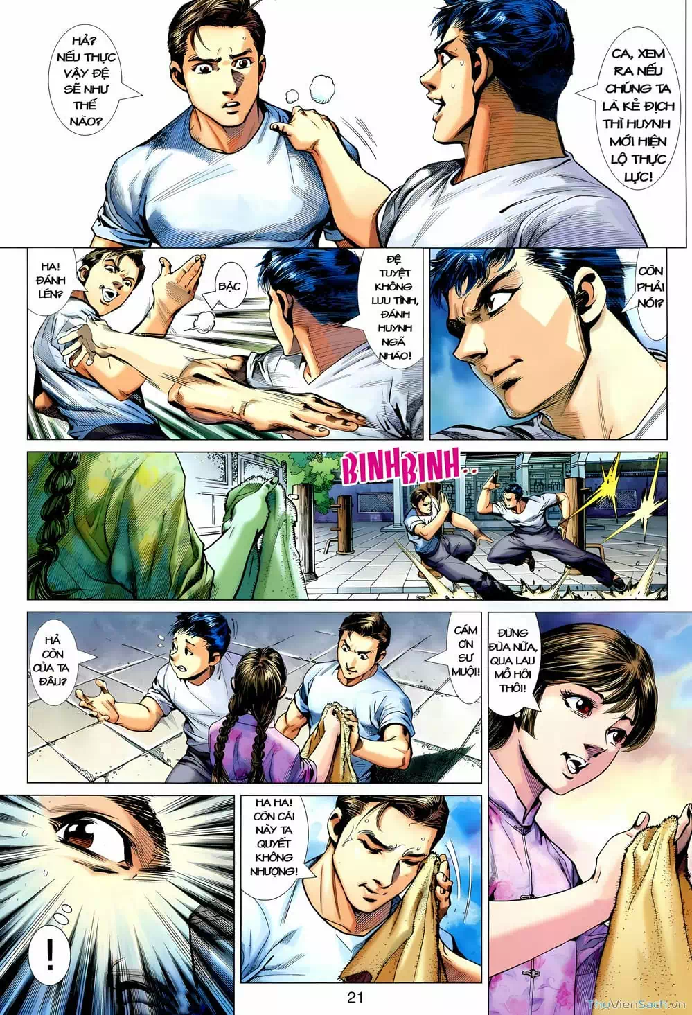 Truyện Tranh Diệp Vấn Tiền Truyện trang 5