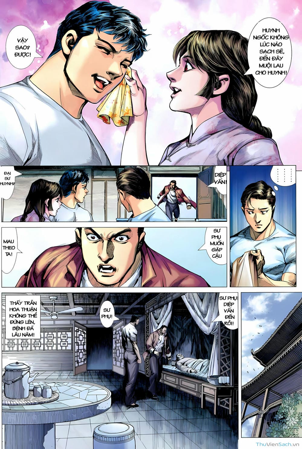 Truyện Tranh Diệp Vấn Tiền Truyện trang 5