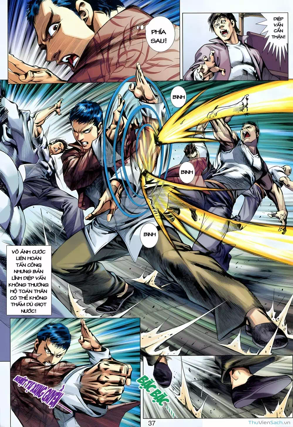 Truyện Tranh Diệp Vấn Tiền Truyện trang 5