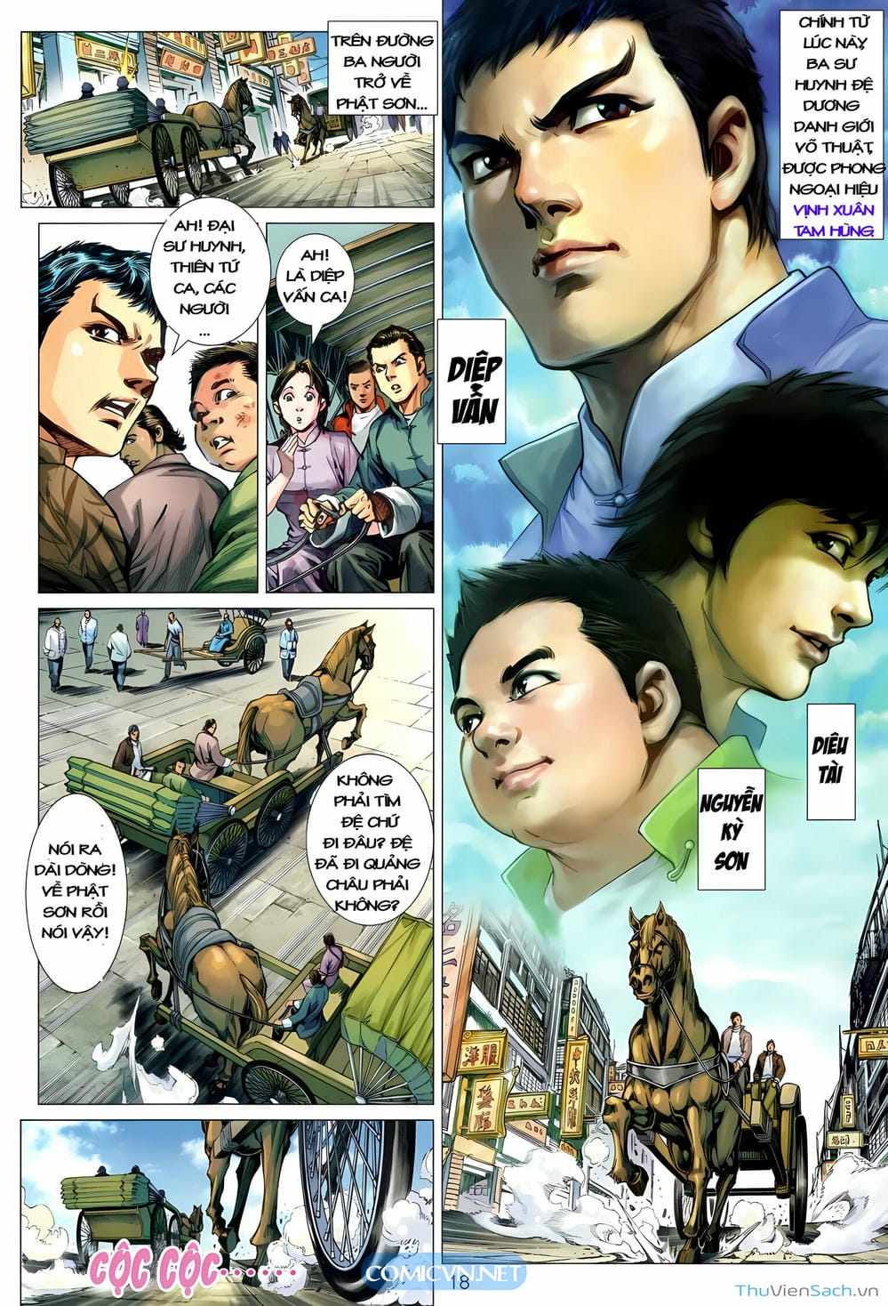 Truyện Tranh Diệp Vấn Tiền Truyện trang 5