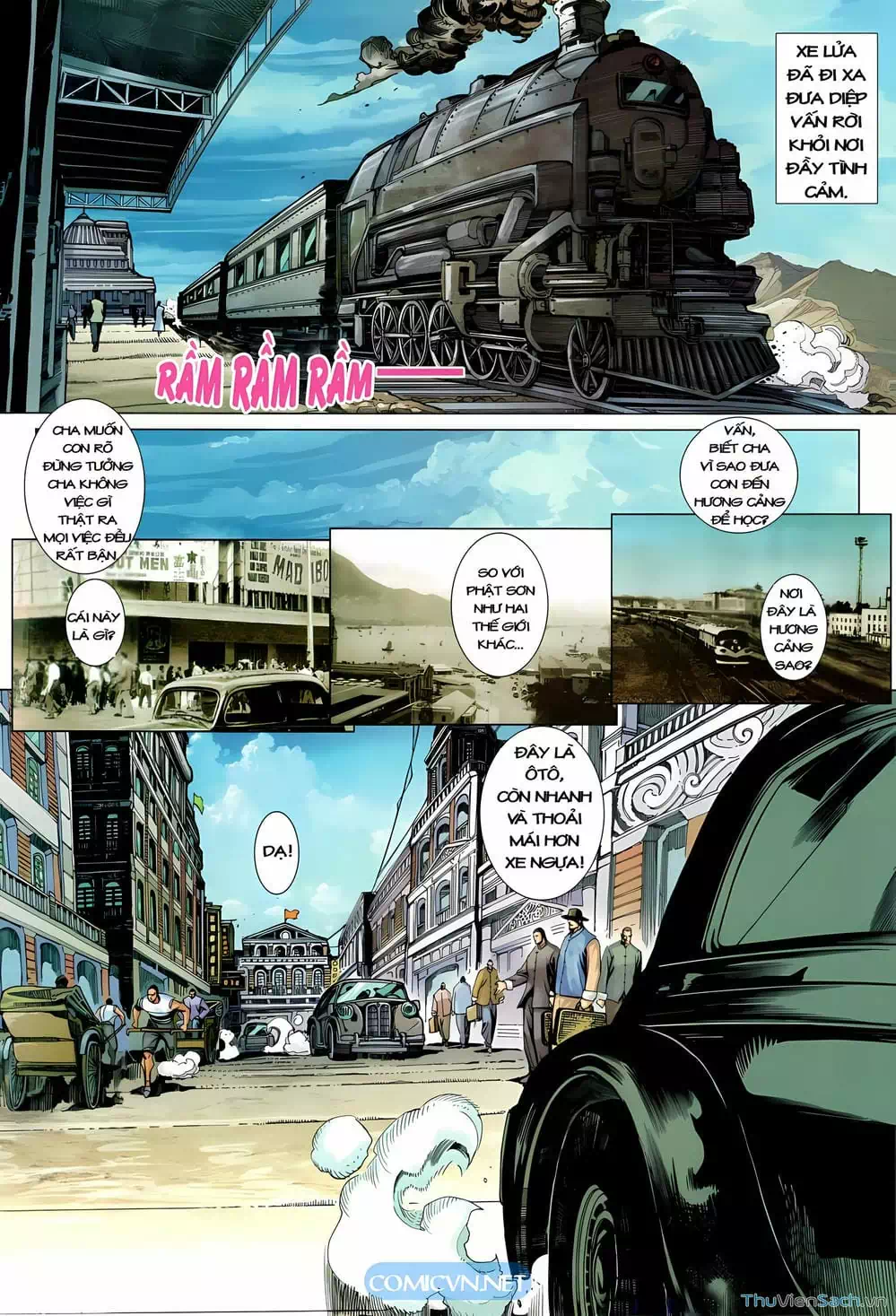 Truyện Tranh Diệp Vấn Tiền Truyện trang 5