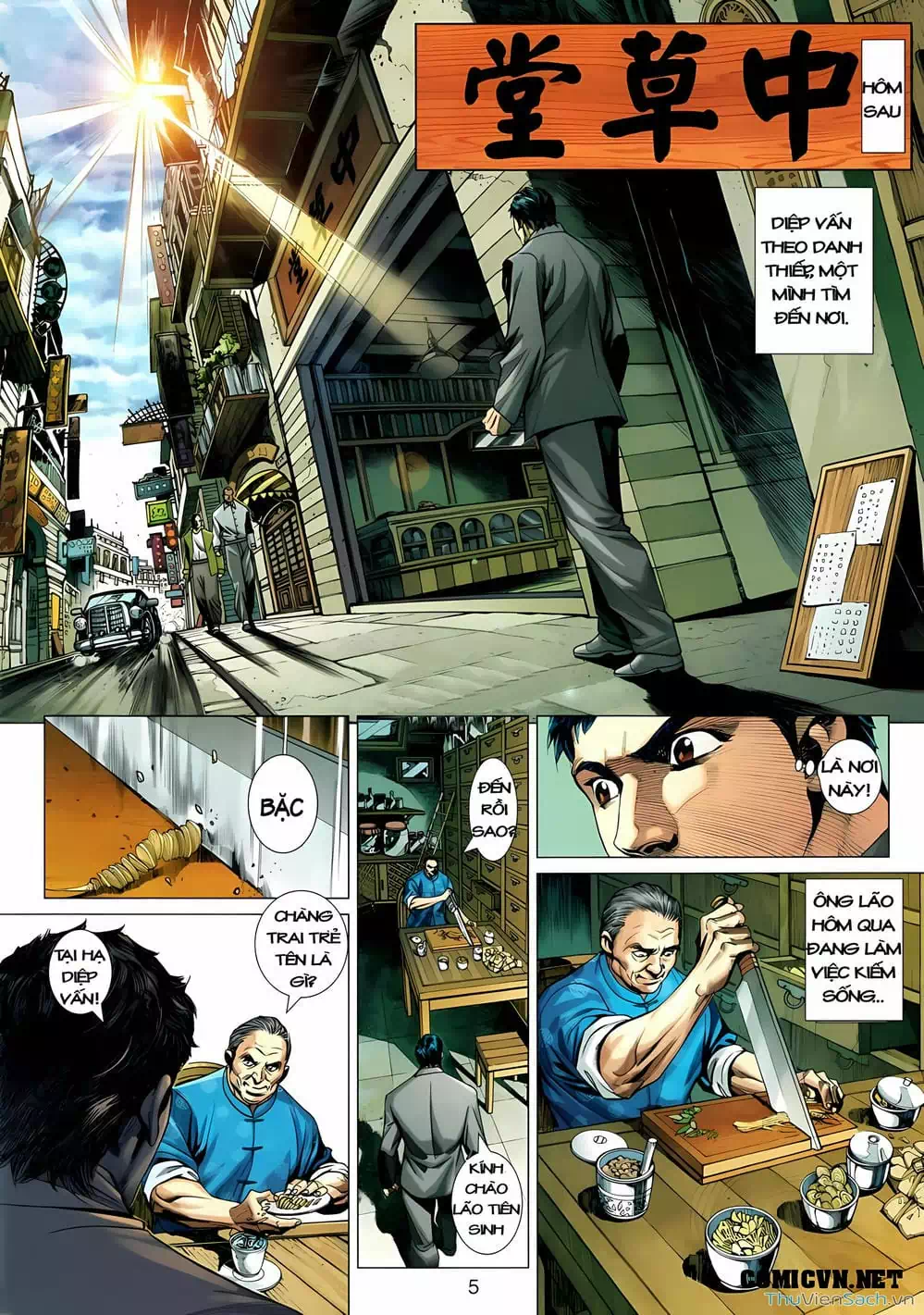 Truyện Tranh Diệp Vấn Tiền Truyện trang 5