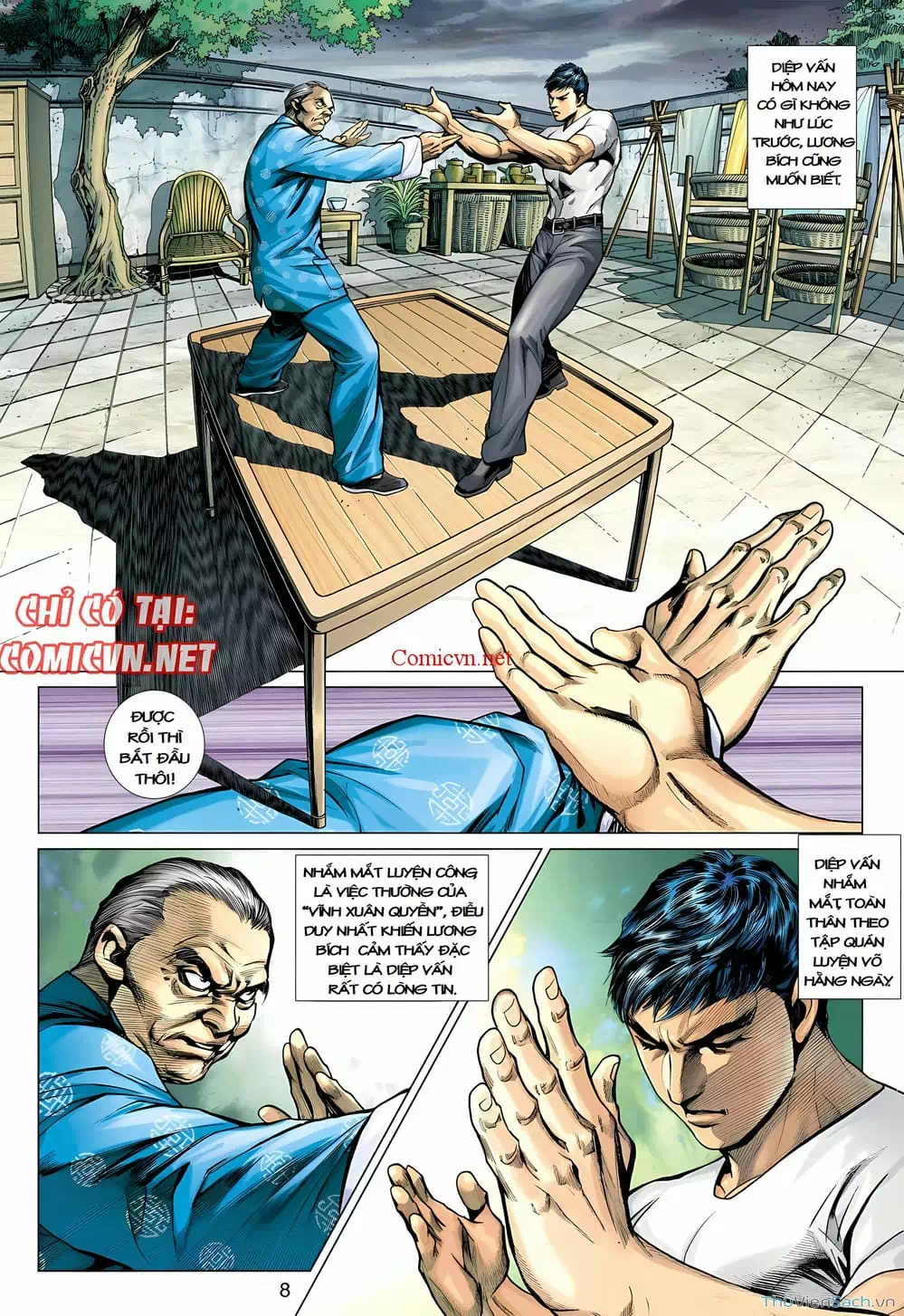 Truyện Tranh Diệp Vấn Tiền Truyện trang 5