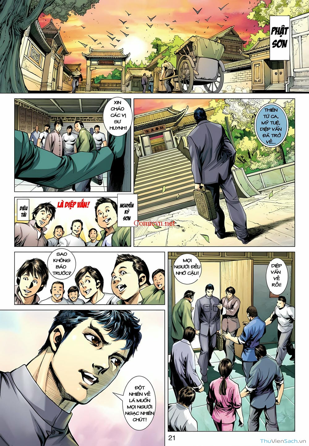 Truyện Tranh Diệp Vấn Tiền Truyện trang 5