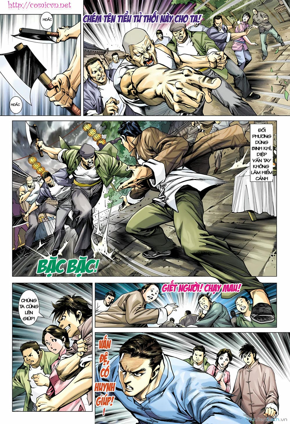 Truyện Tranh Diệp Vấn Tiền Truyện trang 5
