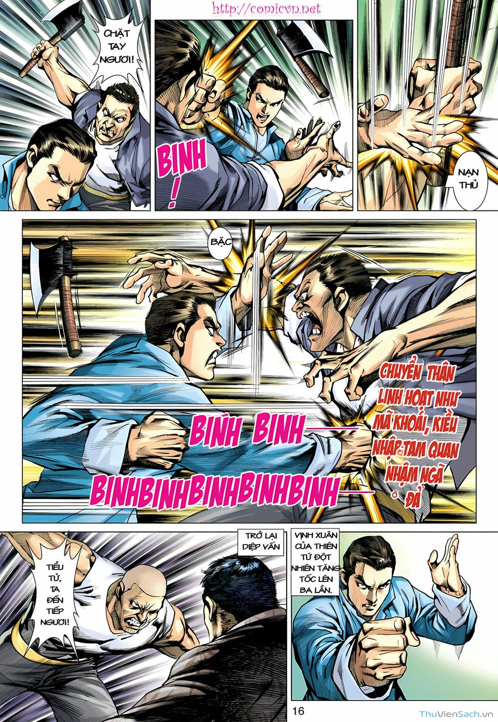 Truyện Tranh Diệp Vấn Tiền Truyện trang 5