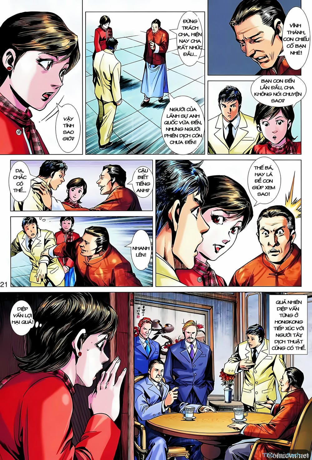 Truyện Tranh Diệp Vấn Tiền Truyện trang 5