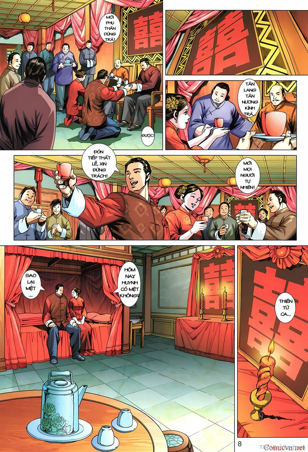Truyện Tranh Diệp Vấn Tiền Truyện trang 5