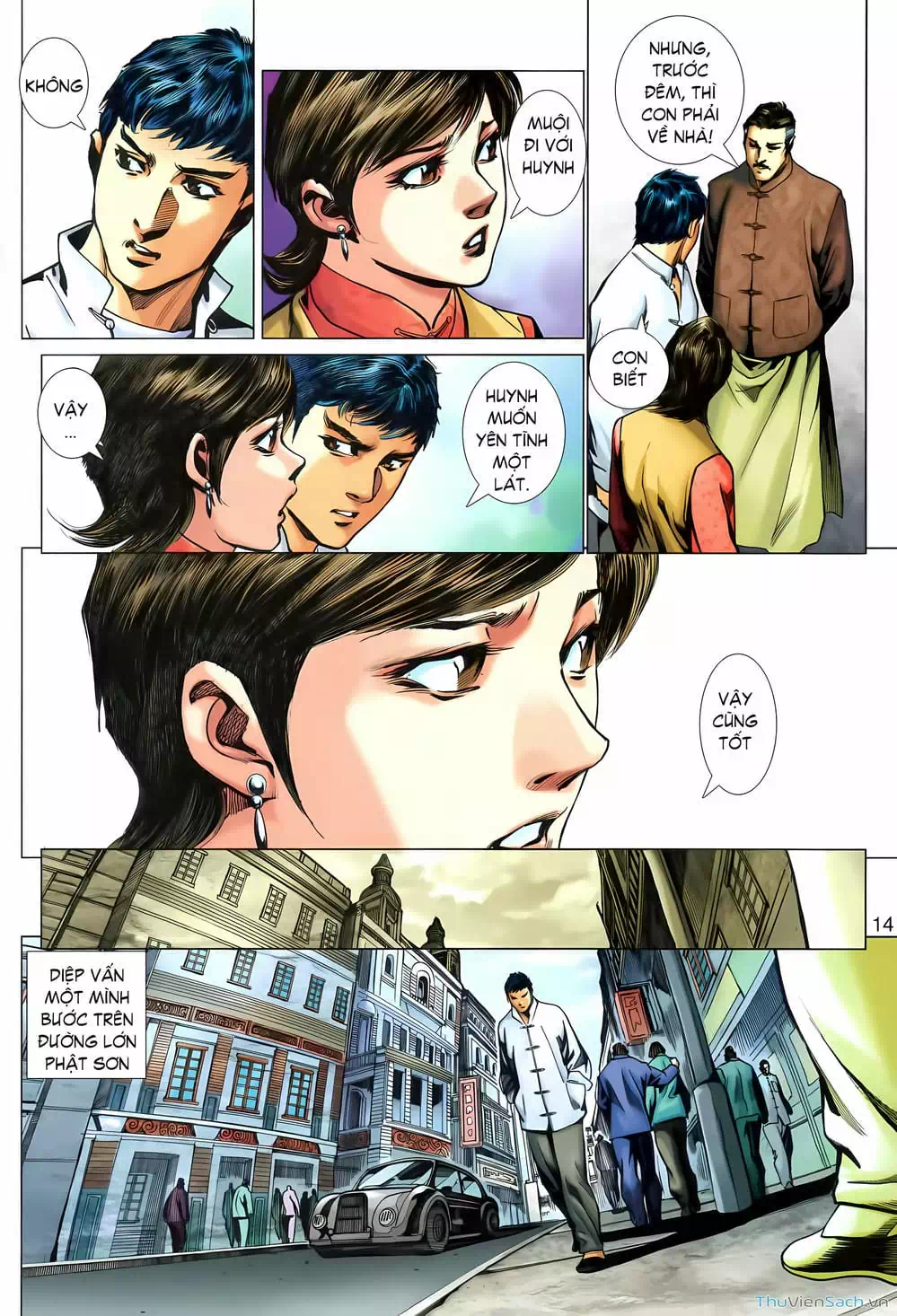 Truyện Tranh Diệp Vấn Tiền Truyện trang 5