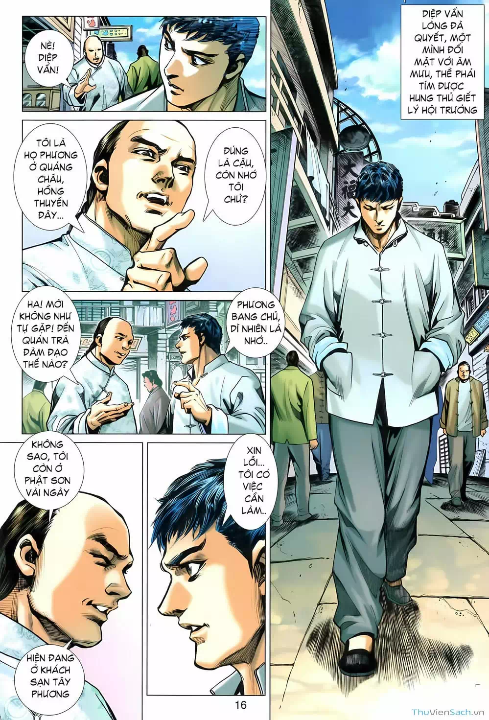 Truyện Tranh Diệp Vấn Tiền Truyện trang 5