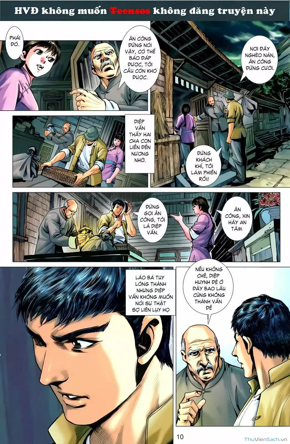 Truyện Tranh Diệp Vấn Tiền Truyện trang 5