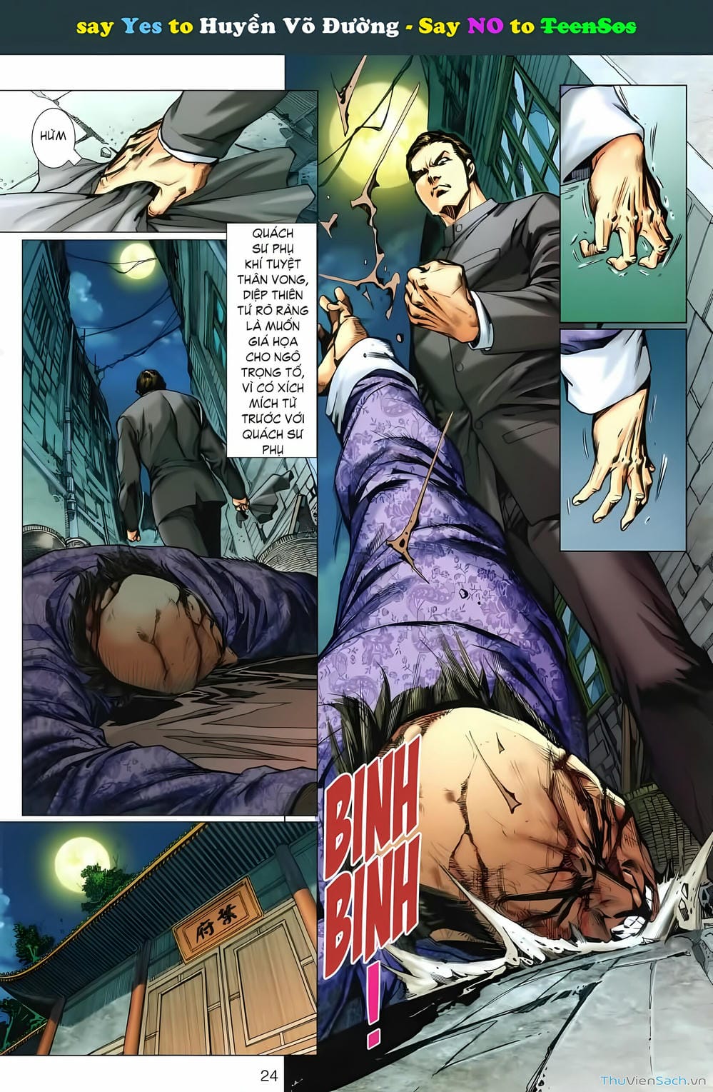 Truyện Tranh Diệp Vấn Tiền Truyện trang 5