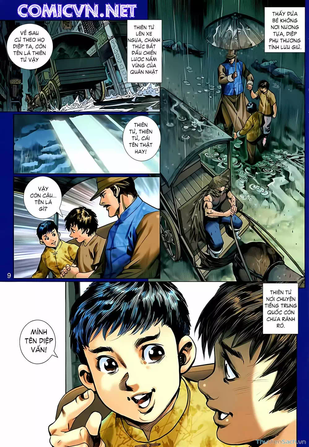 Truyện Tranh Diệp Vấn Tiền Truyện trang 5