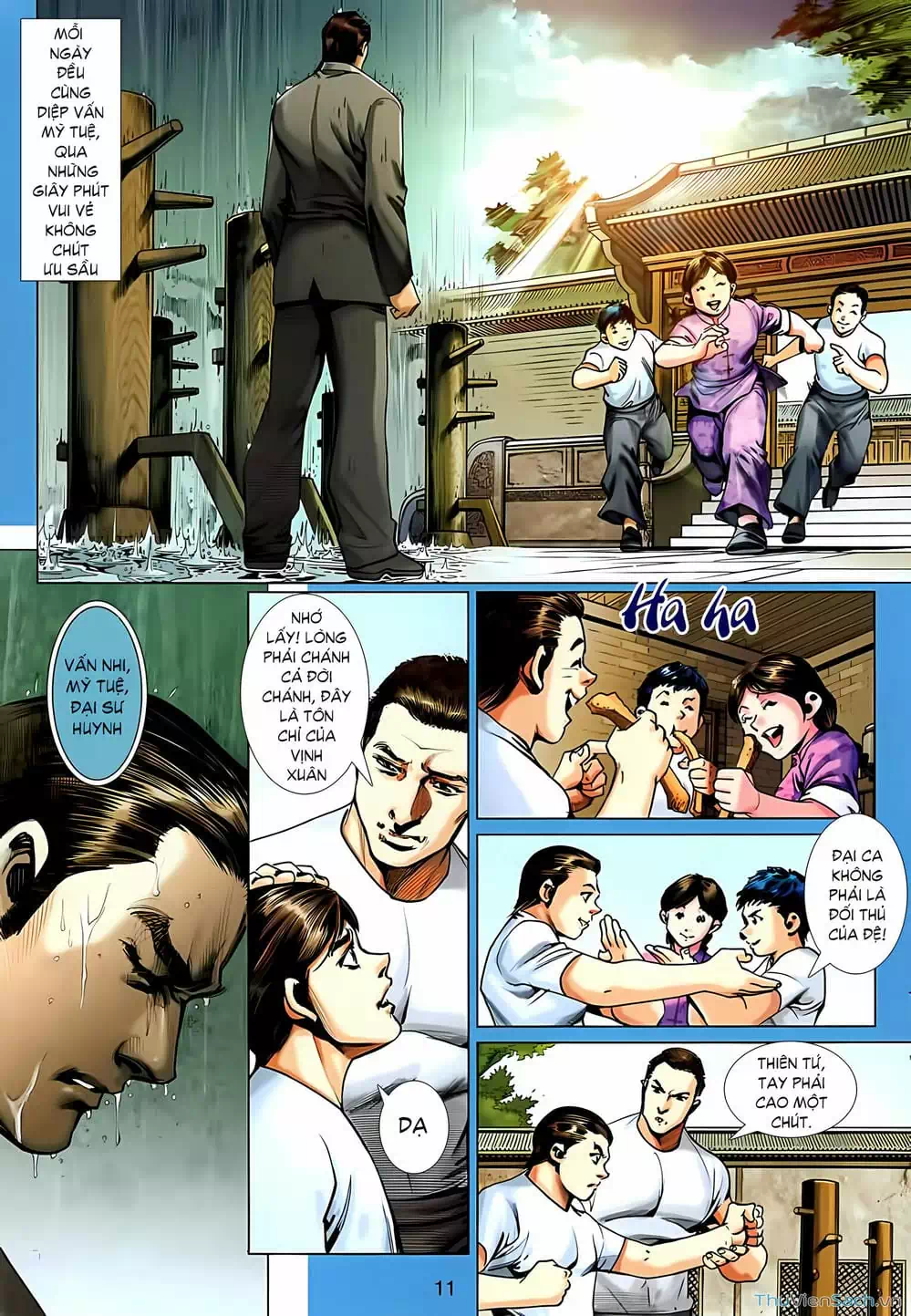 Truyện Tranh Diệp Vấn Tiền Truyện trang 5