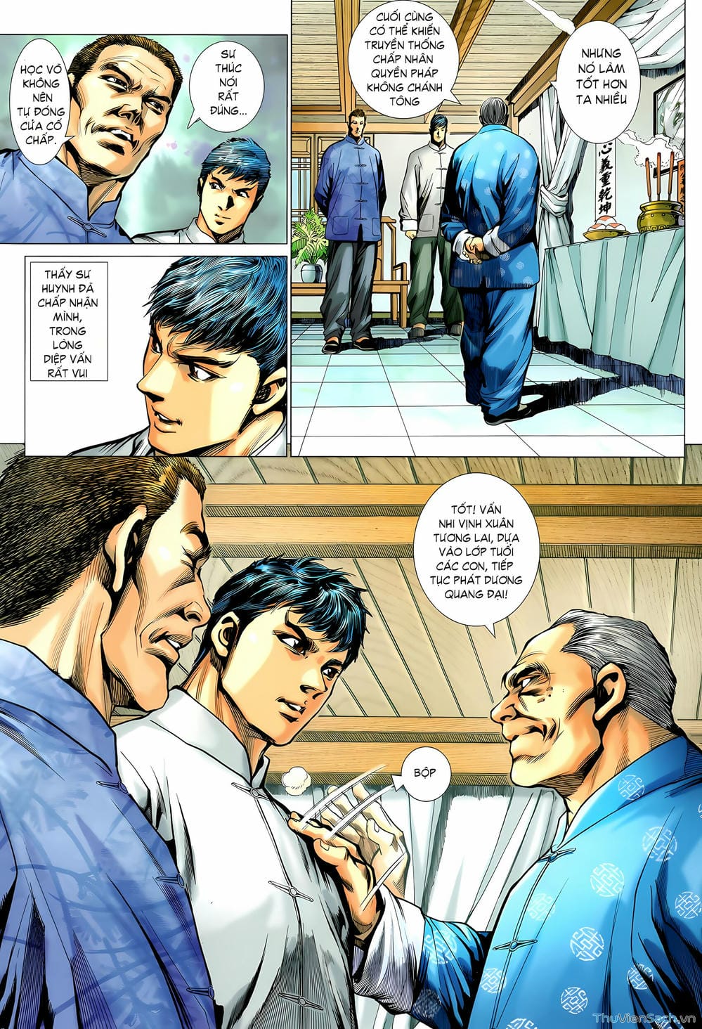 Truyện Tranh Diệp Vấn Tiền Truyện trang 5