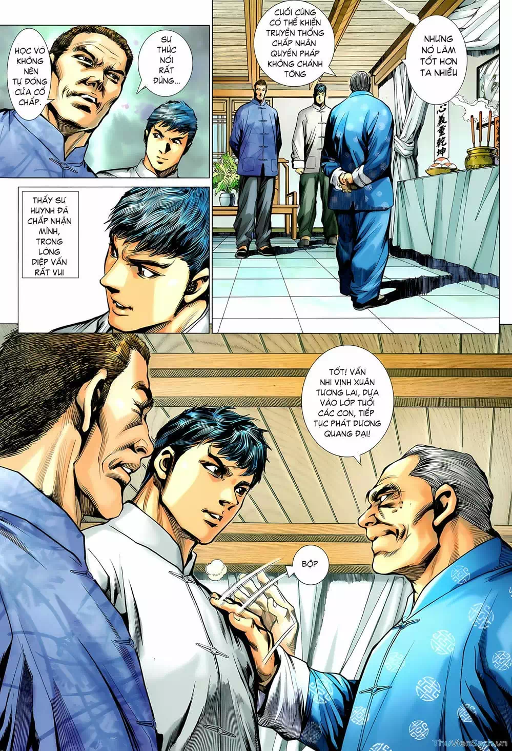 Truyện Tranh Diệp Vấn Tiền Truyện trang 5