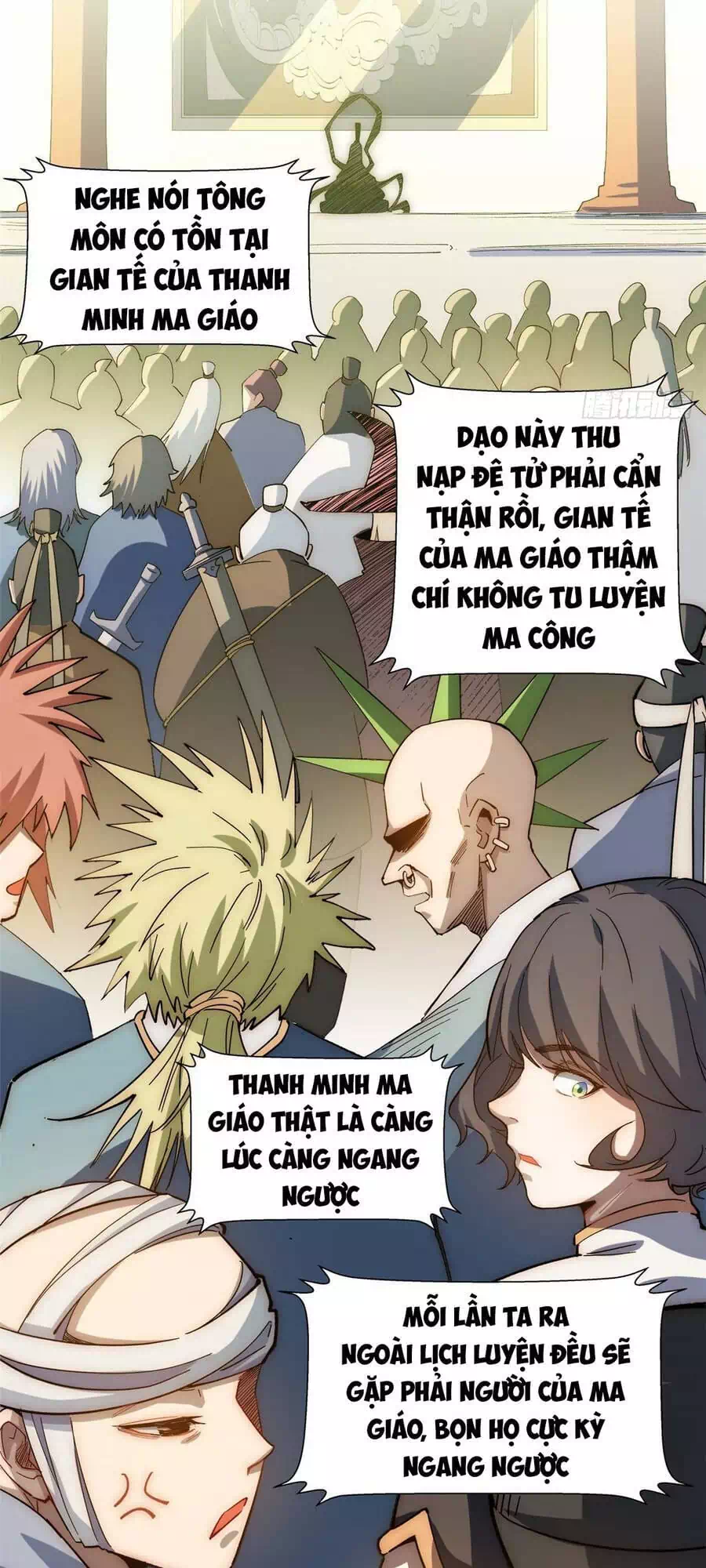 Truyện Tranh Đỉnh Cấp Khí Vận, Lặng Lẽ Tu Luyện Ngàn Năm trang 6