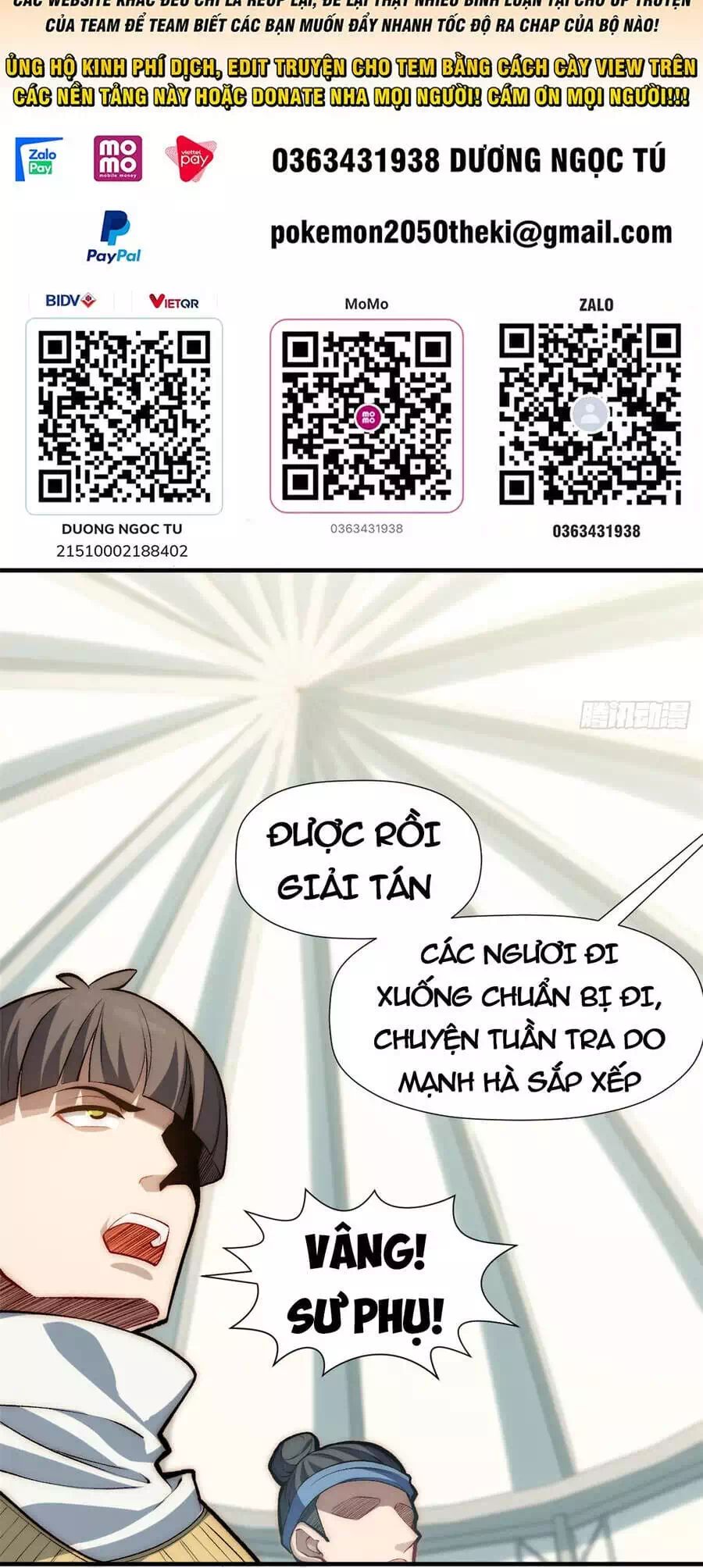 Truyện Tranh Đỉnh Cấp Khí Vận, Lặng Lẽ Tu Luyện Ngàn Năm trang 6