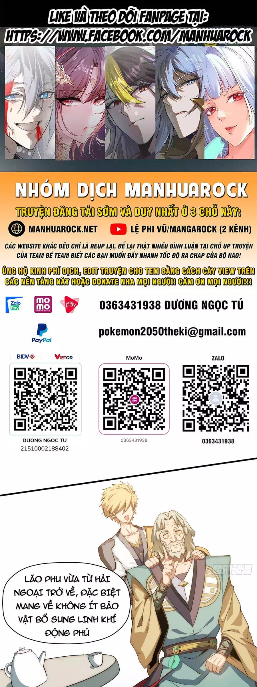 Truyện Tranh Đỉnh Cấp Khí Vận, Lặng Lẽ Tu Luyện Ngàn Năm trang 6