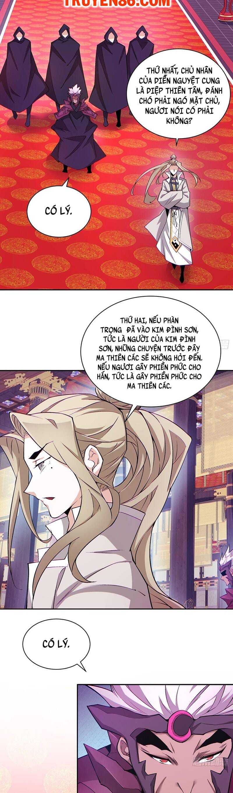 Truyện Tranh Đồ Đệ Của Ta Đều Là Đại Phản Phái trang 4