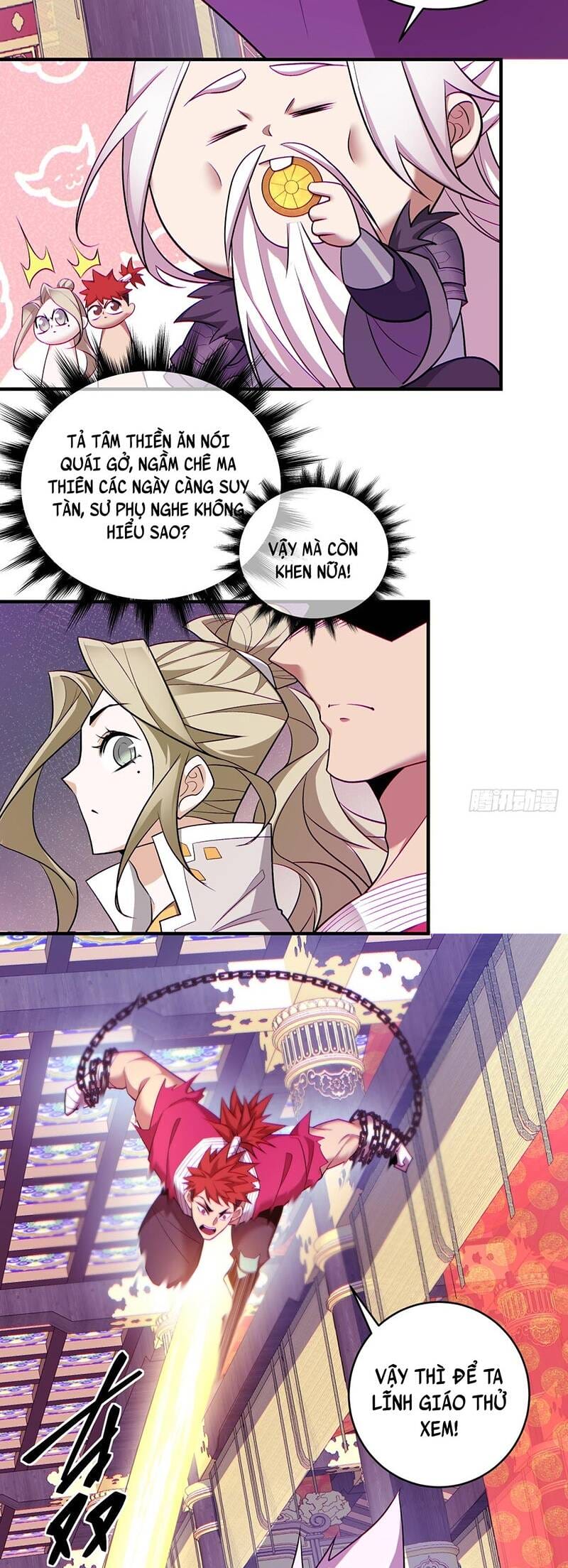 Truyện Tranh Đồ Đệ Của Ta Đều Là Đại Phản Phái trang 4
