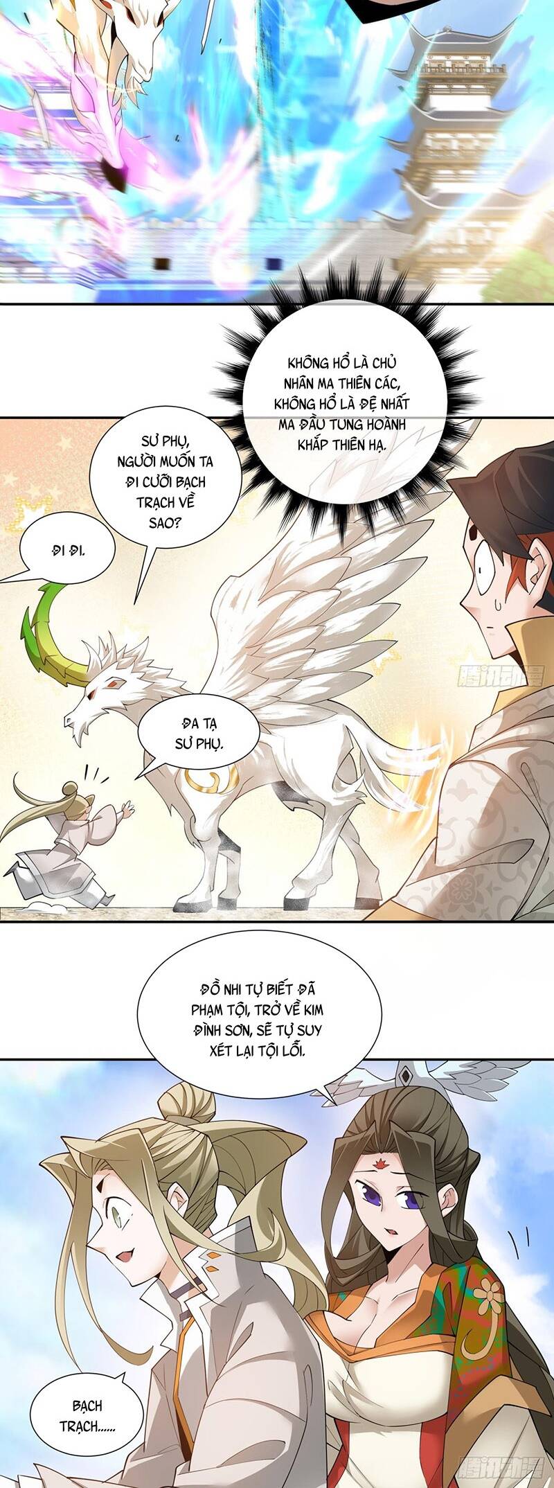 Truyện Tranh Đồ Đệ Của Ta Đều Là Đại Phản Phái trang 4