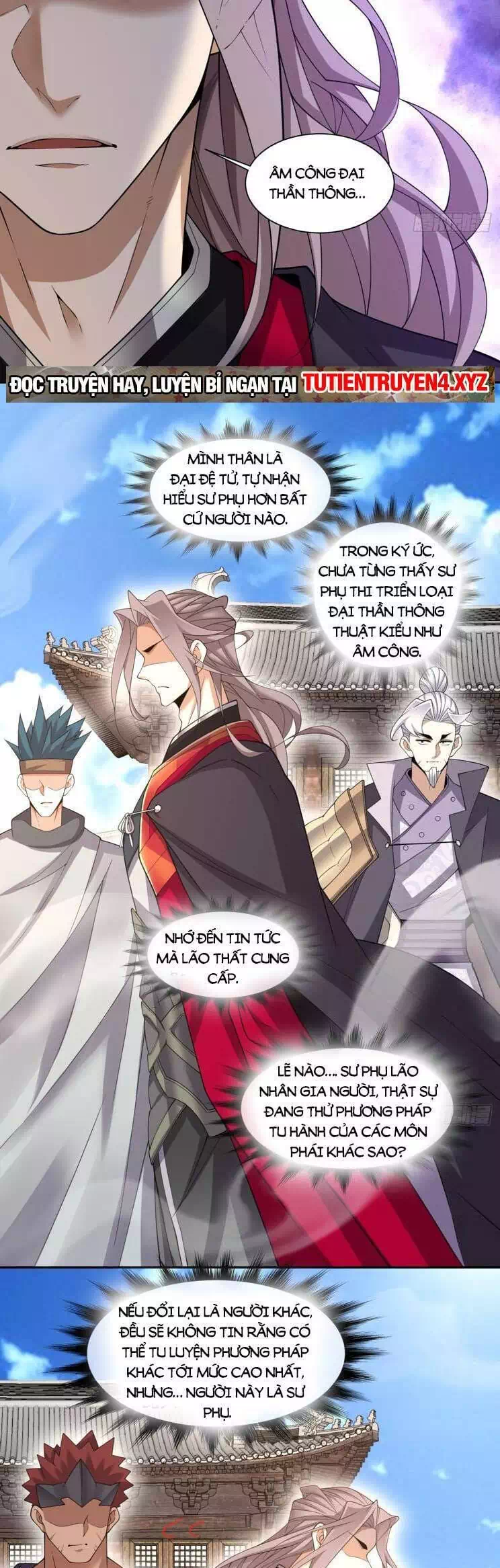 Truyện Tranh Đồ Đệ Của Ta Đều Là Đại Phản Phái trang 4