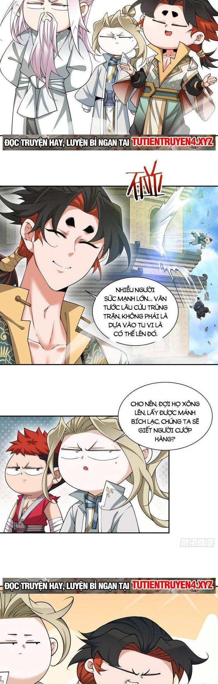 Truyện Tranh Đồ Đệ Của Ta Đều Là Đại Phản Phái trang 4