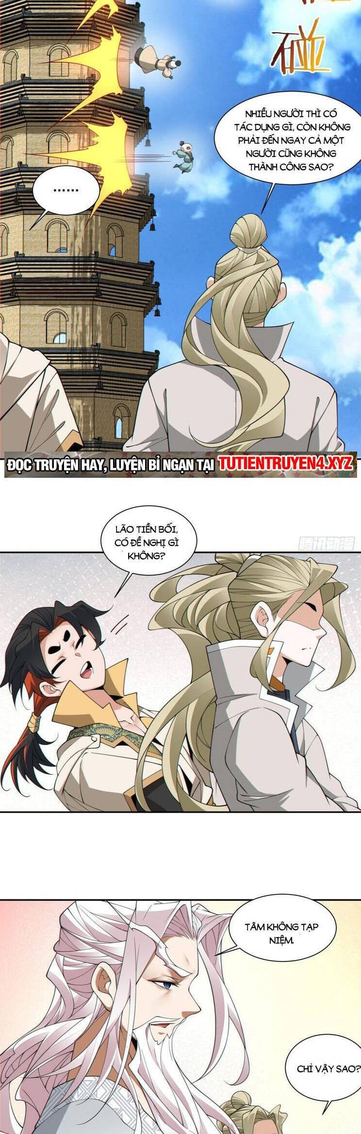 Truyện Tranh Đồ Đệ Của Ta Đều Là Đại Phản Phái trang 4