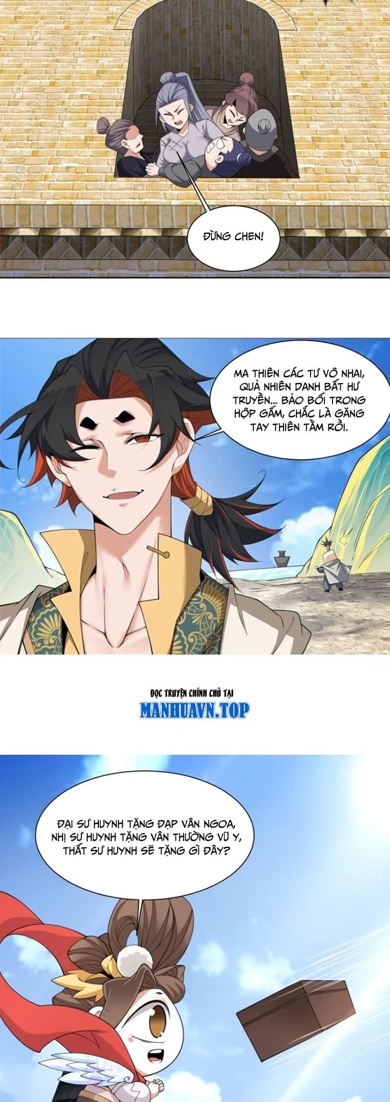Truyện Tranh Đồ Đệ Của Ta Đều Là Đại Phản Phái trang 4