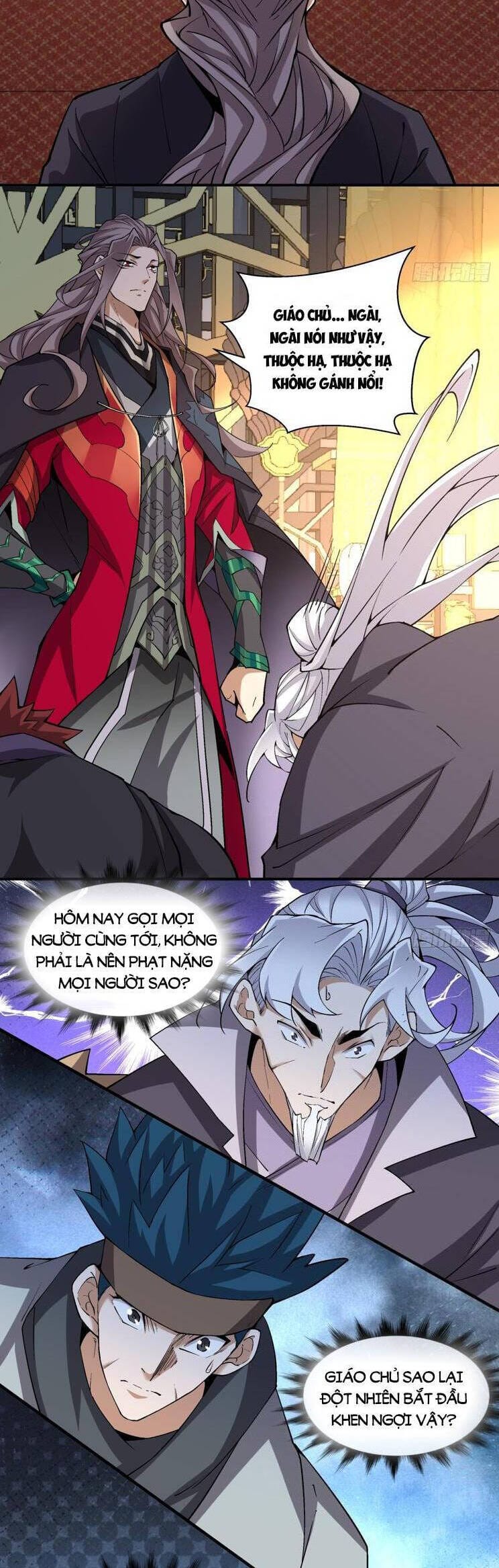 Truyện Tranh Đồ Đệ Của Ta Đều Là Đại Phản Phái trang 4