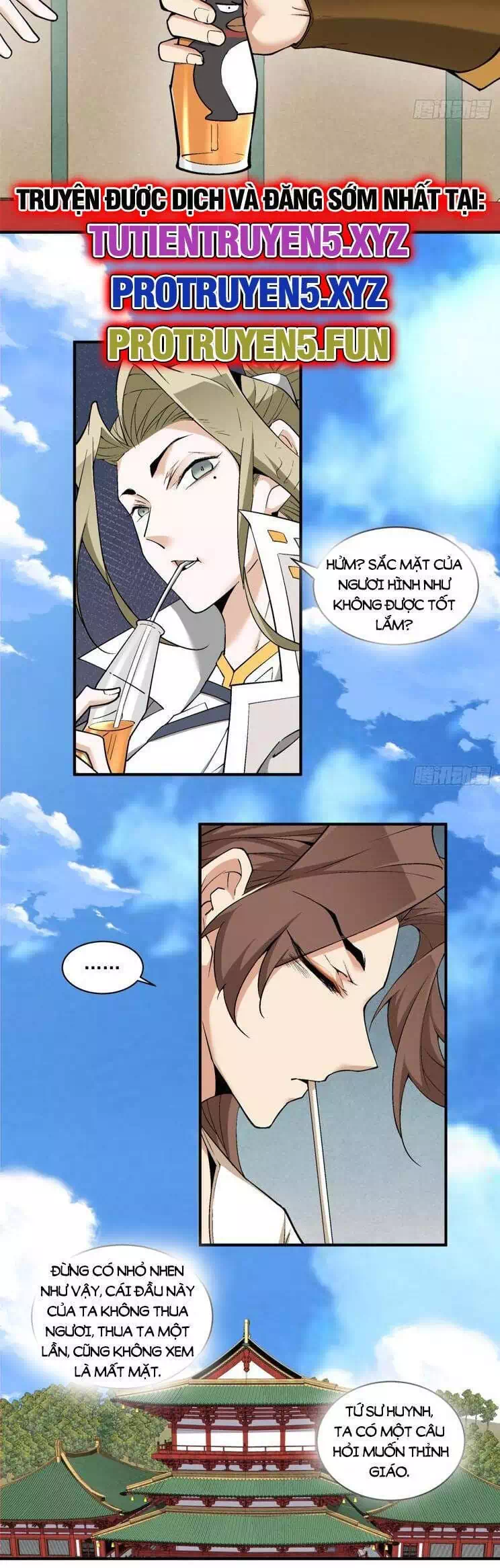 Truyện Tranh Đồ Đệ Của Ta Đều Là Đại Phản Phái trang 4