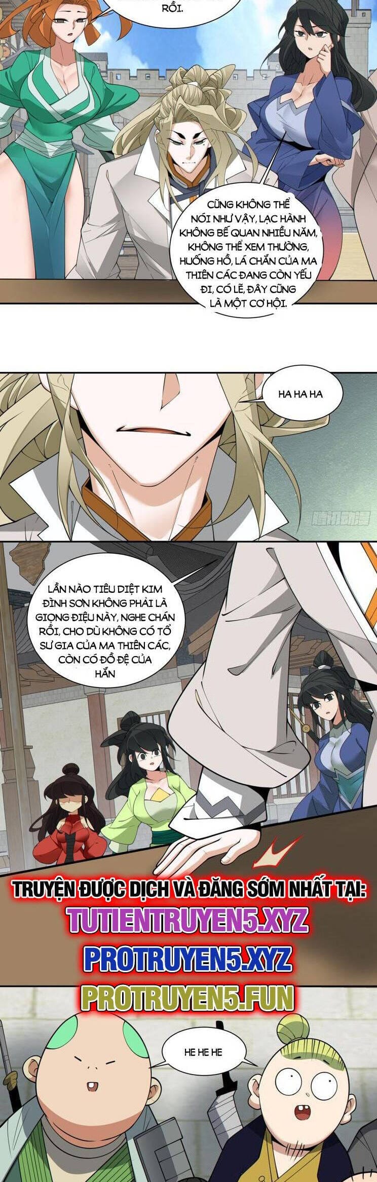 Truyện Tranh Đồ Đệ Của Ta Đều Là Đại Phản Phái trang 4