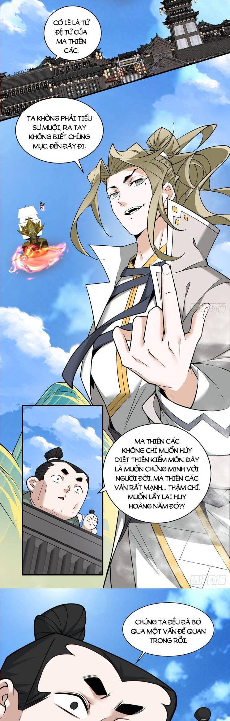 Truyện Tranh Đồ Đệ Của Ta Đều Là Đại Phản Phái trang 4