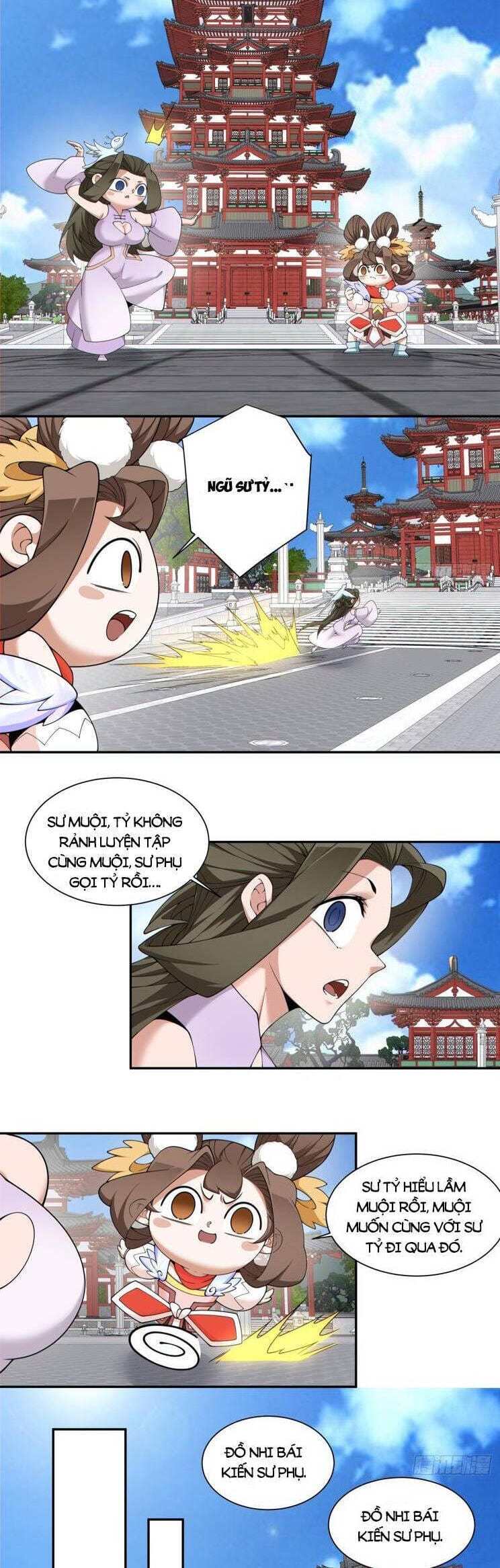 Truyện Tranh Đồ Đệ Của Ta Đều Là Đại Phản Phái trang 4