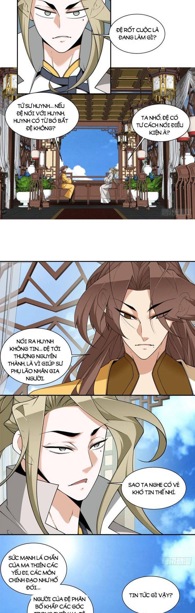 Truyện Tranh Đồ Đệ Của Ta Đều Là Đại Phản Phái trang 4