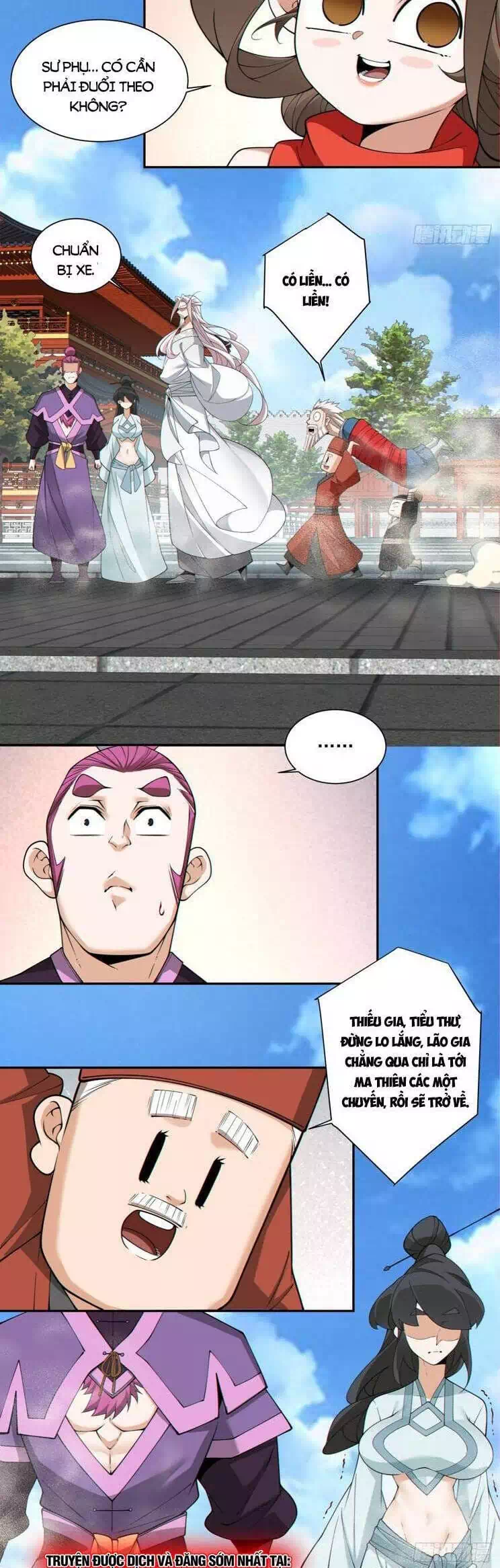 Truyện Tranh Đồ Đệ Của Ta Đều Là Đại Phản Phái trang 4